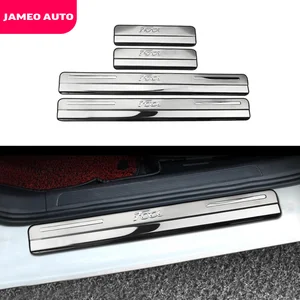 car door sill scuff plate for ford focus 2 focus 3 mk3 guards door sills strip protector stickers stainless steel accessories free global shipping