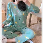 Пижама Оптом комплекты весна-осень 22 стиля тонкая картонная поколение Женская длинная одежда для сна домашний женский подарок Женская одежда для сна