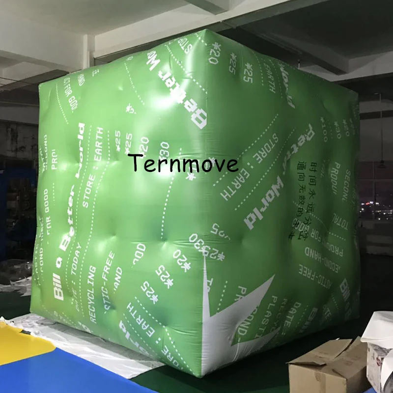 Надувной кубический гелиевый рекламный шар надувной Квадрат|balloon inflators|balloon