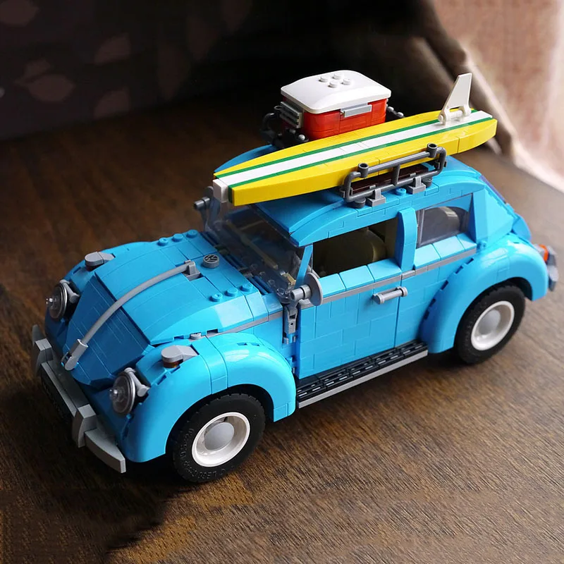 Creator Camper Car T1 Technic Forded Mustanged модель строительных блоков 10265 10262 Aston Martin 007 DB5 10252 10220 21001