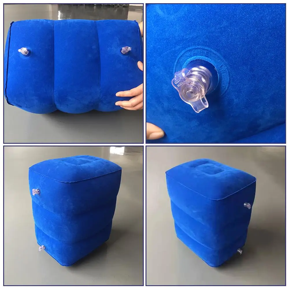 Новая надувная дорожная подушка для сна детей и взрослых Складная регулируемая