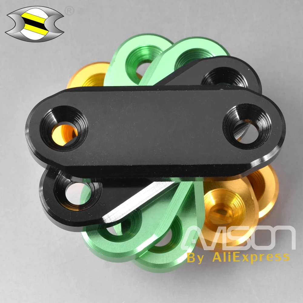 Для мотоцикла NINJA 250 300 зеркало заднего вида с ЧПУ модифицированный держатель