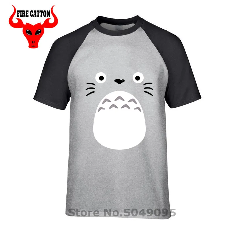 Футболка с рисунком из аниме Мой сосед Тоторо футболка для студии Ghibli kawaii 90s harajuku