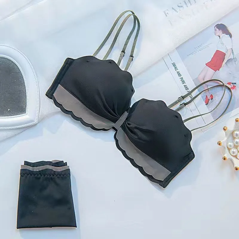 Комплект женского нижнего белья из бюстгальтера пуш-ап и трусиков | Женская
