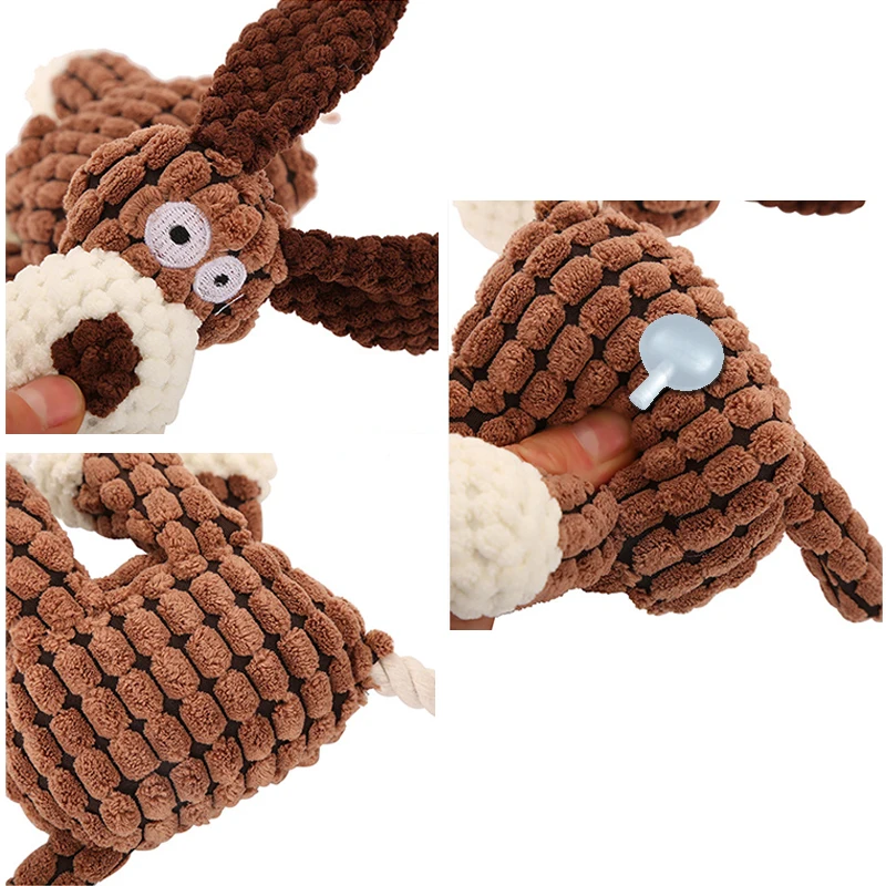 

Sounding Toys Stuffed Plush Toys For Girls Baby Cute Plushie Soft Children's Toys Christmas Gifts Pet Dog Cat Toy