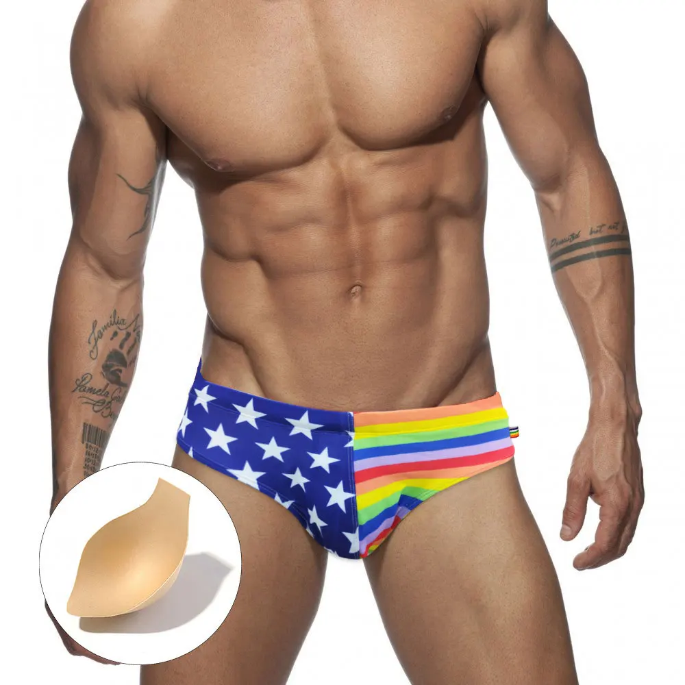 

Sexy Summer Beach Surf Swimming Push-up Shorts Men's Sports Swimwear Pants Outdoor Fashion Men's Swimming Triangle