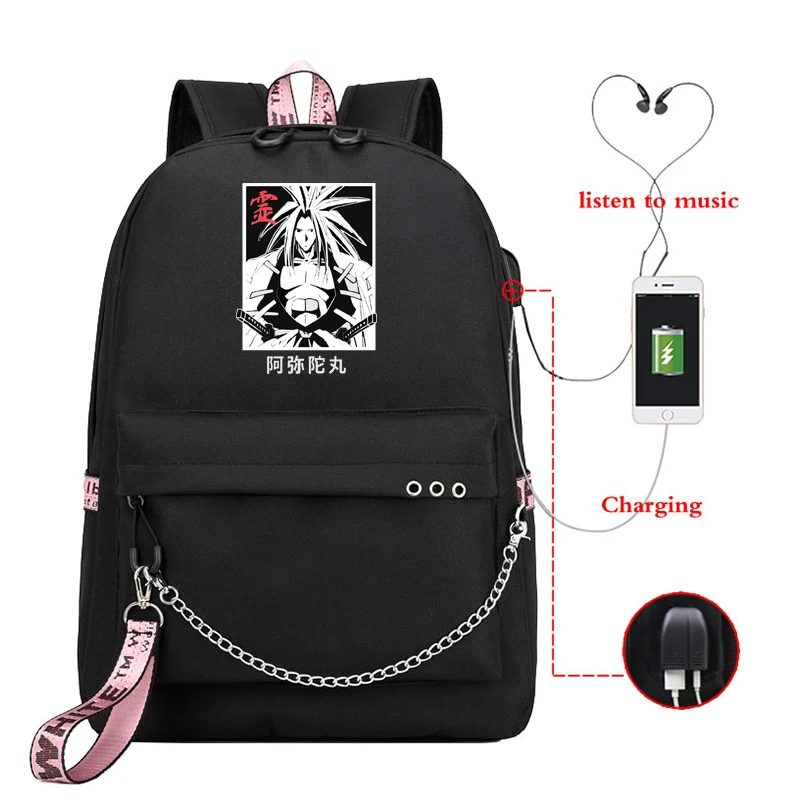 

Shaman King - Mochila Feminina USB