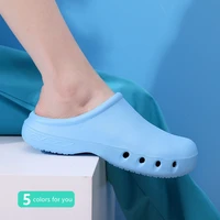 medical shoes women nurse shoes chef work clogs surgical doctor shoes non slip nursing clogs operating room slipper lab slipper