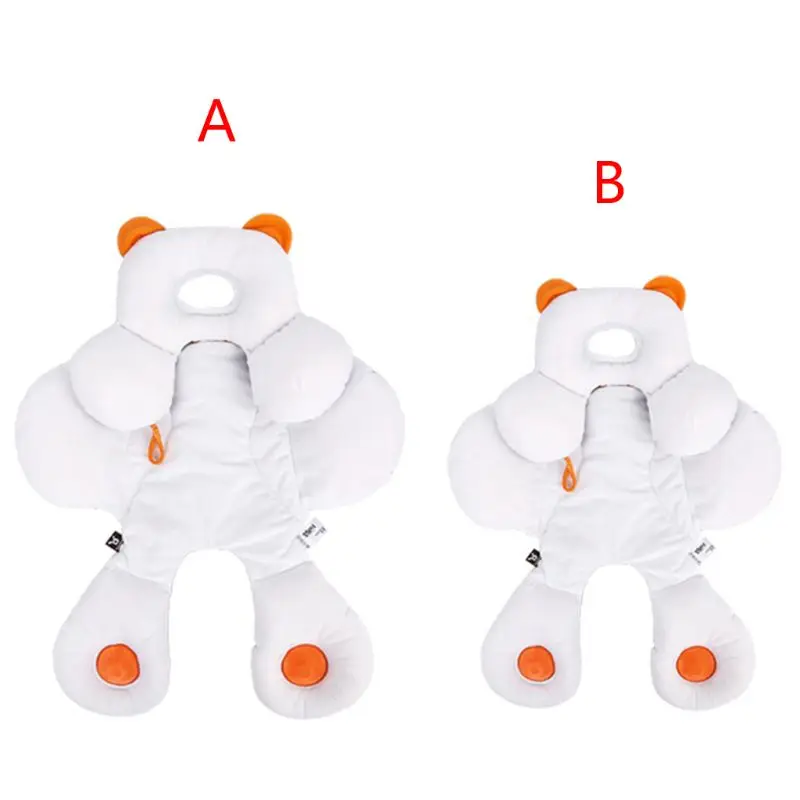 

Baby Total Body Head Support Pillow be detached and adjusted Pram Newborn Car Seat Cover Cushion Padding