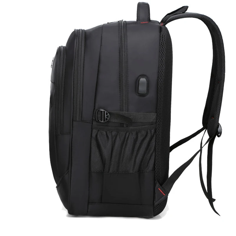 

Large Capacity Men Backpack Women Usb Charging 15.6 Inch Laptop Backpack Male Nylon Student School Bag for Boys Teen