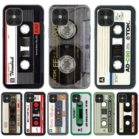 for oneplus nord 2 5g 200 ce 5g 7 pro 6t 6 5t 5 3 2 1 one x case soft tpu retro cassette tape back cover mobile phone bag