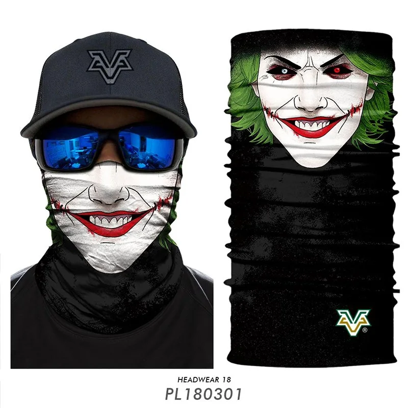 3D маска для лица анонимных фотографий женский шарф езды на мотоцикле велосипеде