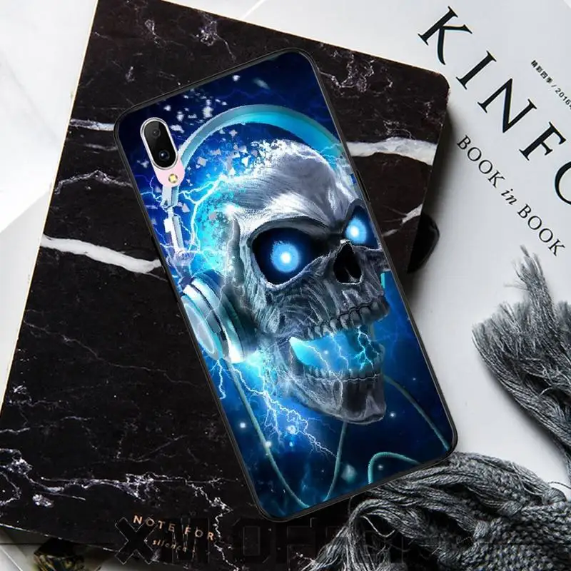 LJHYDFCNB крутой чехол для телефона с черепом VIVO Y97 95 85 83 81 79 75 71 Y91 U1 91i 81S