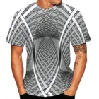 2021 новая дизайнерская футболка с рисунком в стиле унисекс; 3D эстетическое печать из мягкого хлопка Harajuku на каждый день с круглым вырезом и коротким рукавом Футболка camisetas de