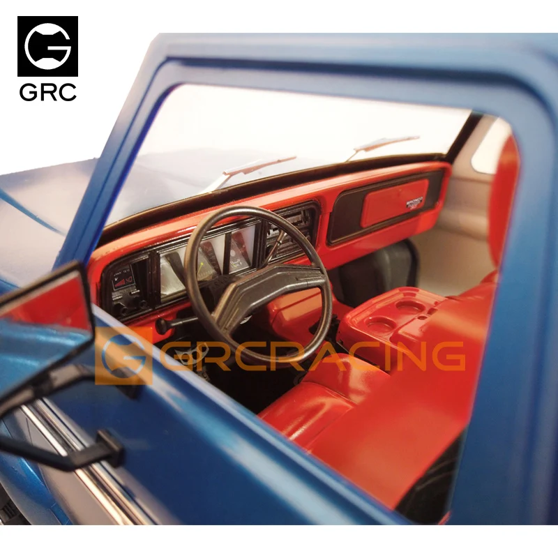 Simulaci&oacute;n de asiento de control central para coche de control remoto, pieza de modificaci&oacute;n G161R, para 1/10 RC TRAXXAS TRX-4 BRONCO interior TRX4-2