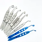 1 шт., щипцы для глаз из титана и нержавеющей стали