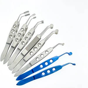 1 шт., щипцы для глаз из титана и нержавеющей стали