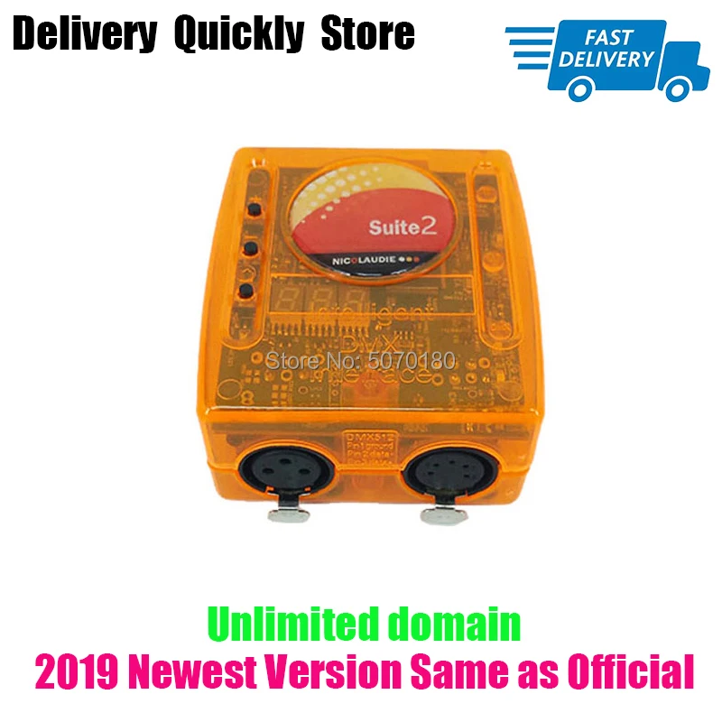 2019 новейшая версия Sunlite Люкс 2 FC DMX USD контроллер профессиональный программного
