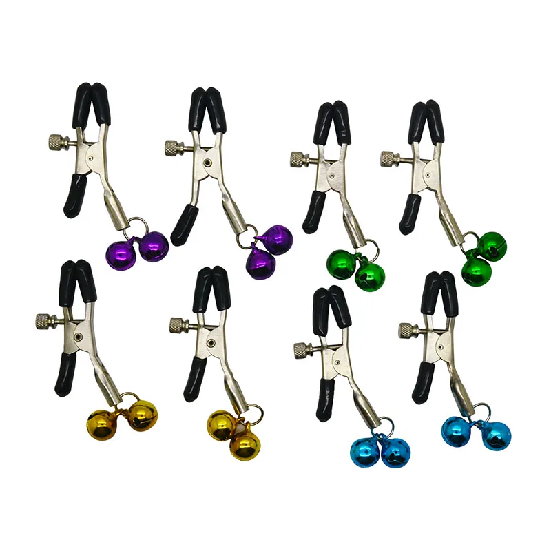 Сексуальные эротические Фетиш кольцо колокольчик застежки для сосков женщин