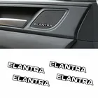 Наклейка на эмблему для Hyundai ELANTRA Tucson Solaris, Creta, 4 шт.