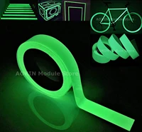 3m5m green luminous tape self adhesive glow in the dark stickers stage decorative luminous fluorescent tape warning stickers
