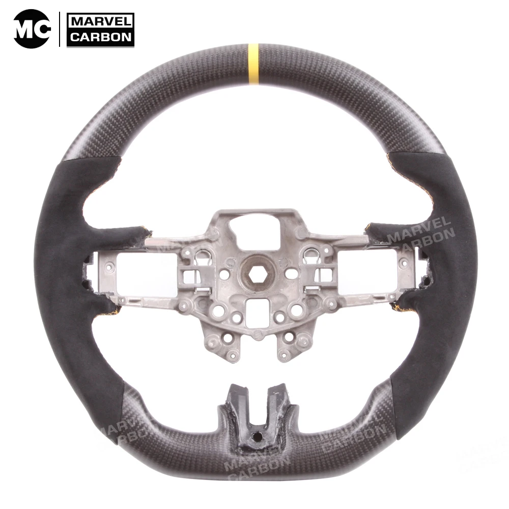 

Race display 100% Real Carbon Fiber Steering Wheel for Mustang