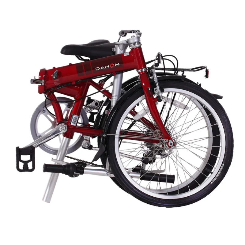 Folding Bicycle Dahon Bike GLO KAA061 Bullet Archer D6 6-speed Aluminum Alloy Frame With Fender Rear Shelf 20 Inch City Commute | Спорт и