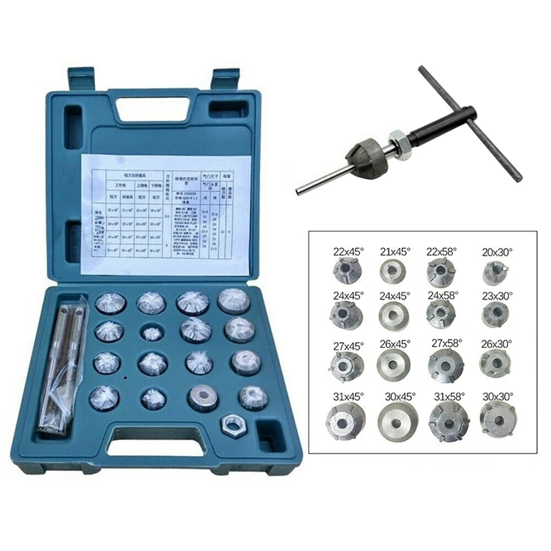 Universal Valve Seat Reamer Motorcycle Repair Cutter Tool Set Fit for Honda Suzuki | Инструменты