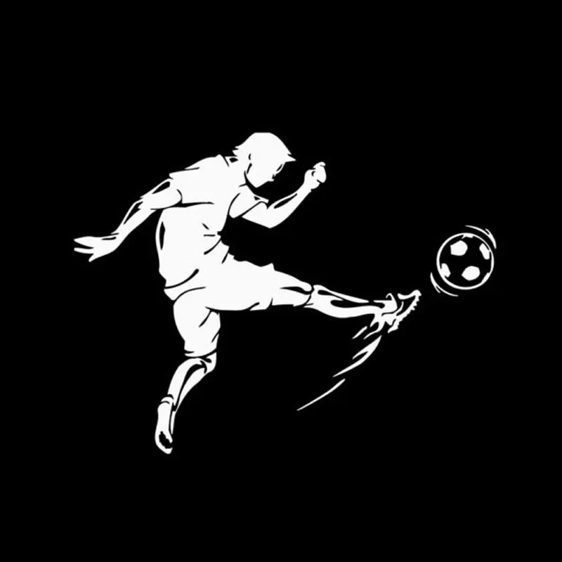 Volkrays индивидуальная Автомобильная наклейка Спортивный футбол стильные