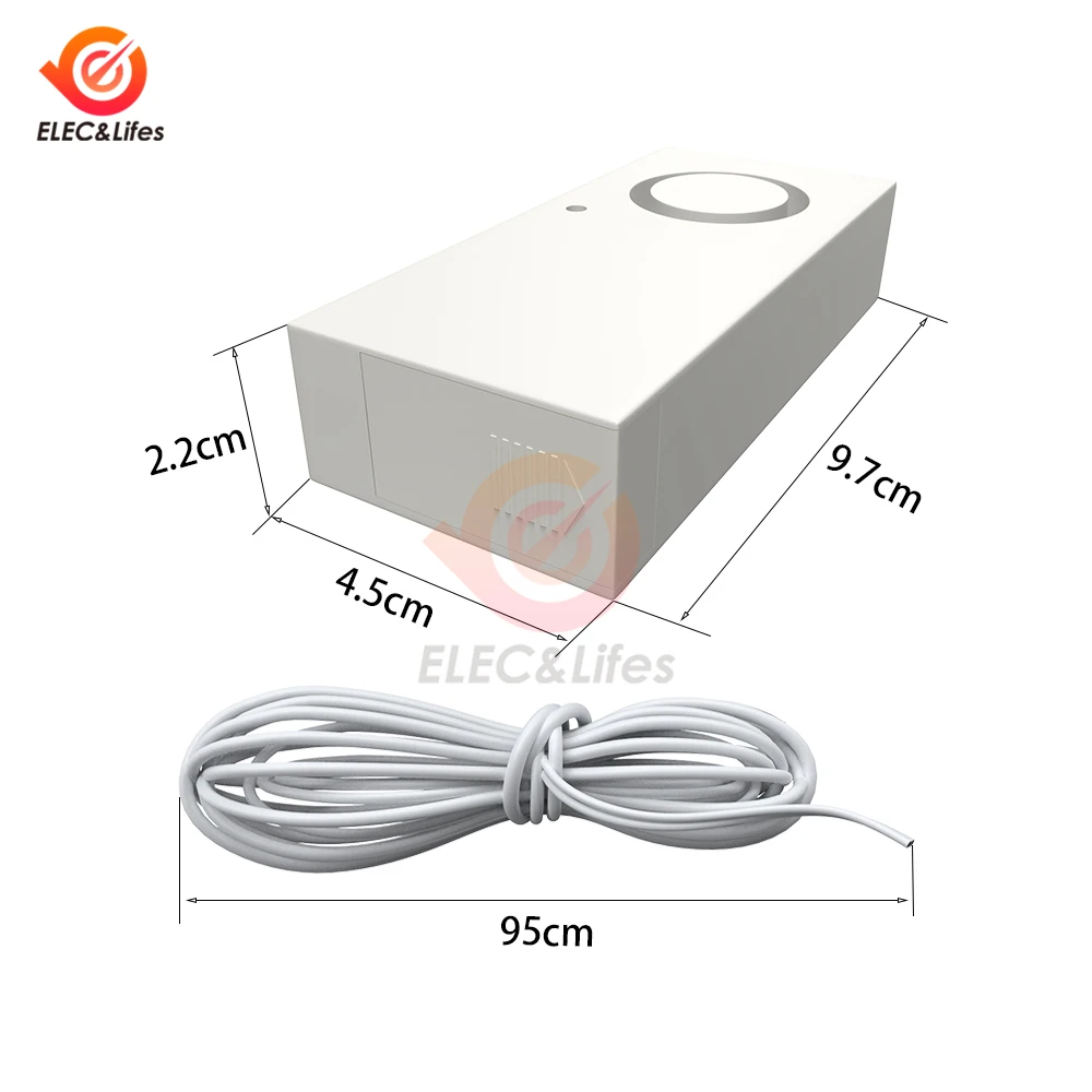 Новейший детектор утечки воды уровня перелива датчик оповещения домашняя