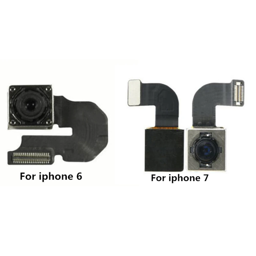 100% протестированная задняя камера OEM для iphone 7 6s 7P 8 plus основной объектив Flex cable parts X
