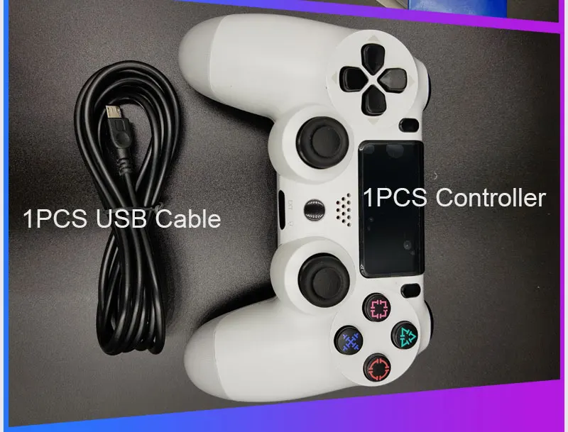 Dualshock 4 проводной джойстик usb для PS4 PRO джойстик геймпад двойной шок для PS4 консоль для Playstation 4 PS3 PC