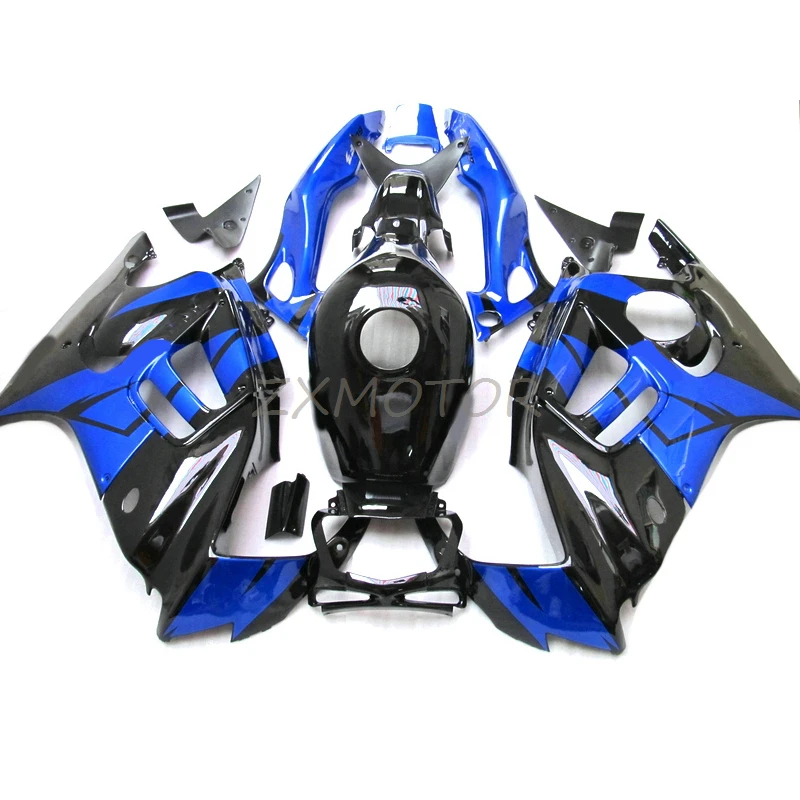 Совершенно новый комплект обтекателей для Honda CBR600 F3 1997 1998 cbr 600 f3 97 98 синий черный бесплатная индивидуальная обтекатель для кузова мотоцикла XZ21