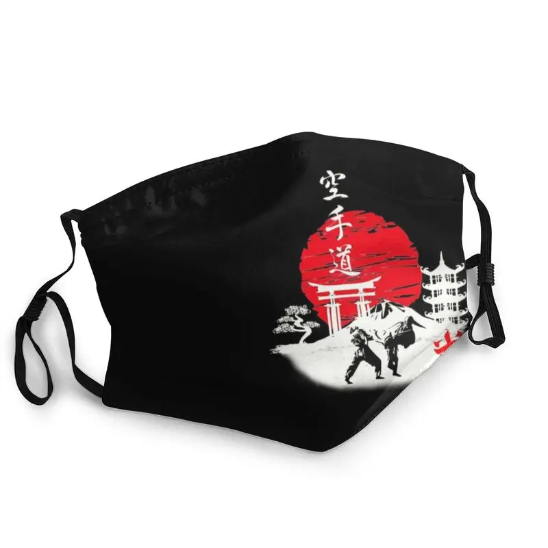 

Маска для лица Budo Soul Karate Spirit для мужчин и женщин, Пылезащитная маска для боевых искусств, защитное покрытие, неодноразовый респиратор