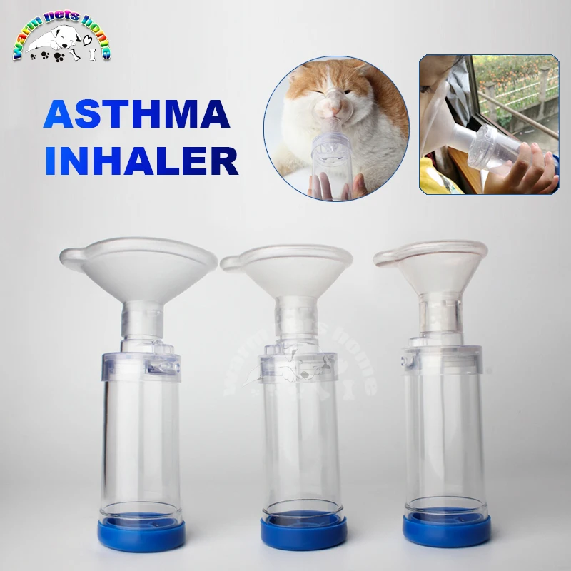 Aerosol Inhaler Spacer Chamber for Adults Children Cat Animals Aerosol Chamber Inhaler Spacer