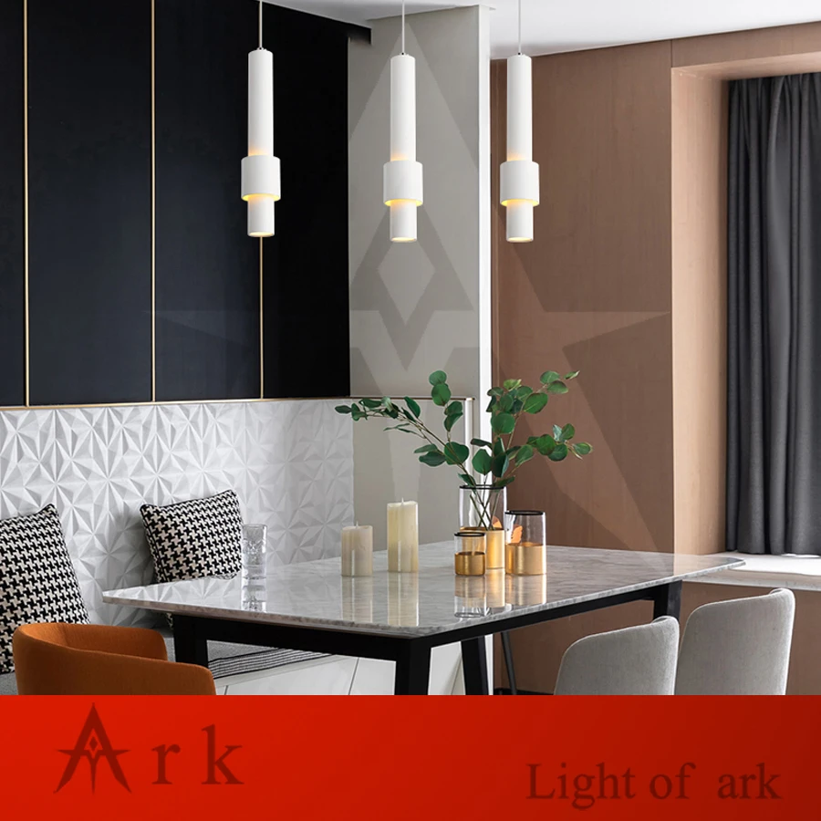 Dia 6 см скандинавский минималистичный подвесной светильник для ресторана