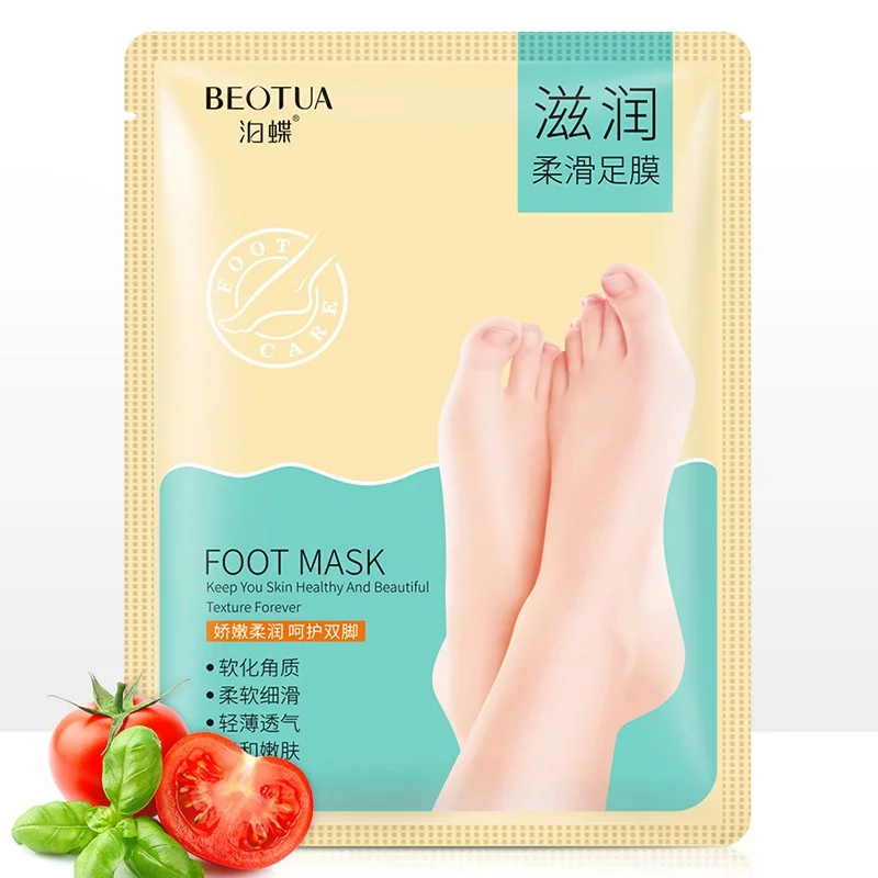 

Plant Extract Feet Peel Mask Remove Dead Skin Foot Mask for Legs Cream Exfoliating Mask Foot Care Socks Brighten Skin Hot