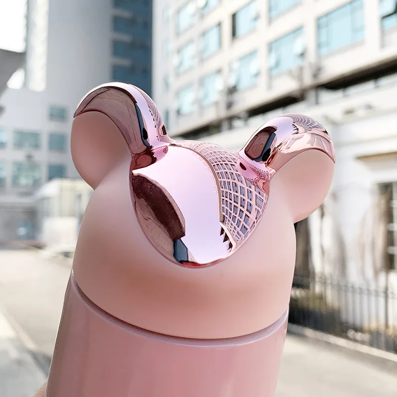 Год крысы кружка из нержавеющей стали сетчатая красная с ручкой ins портативная