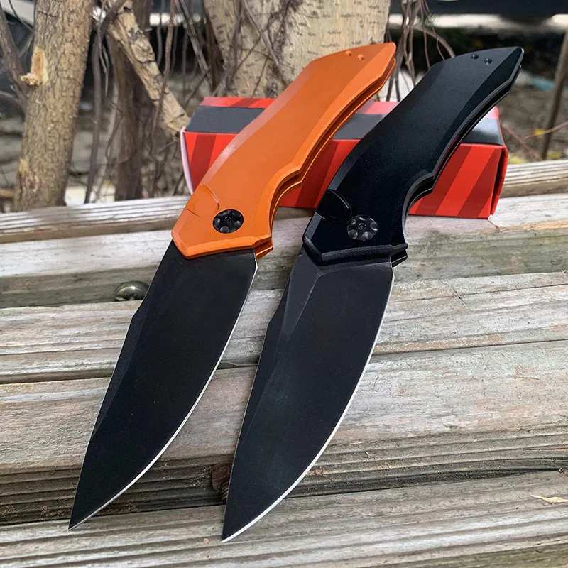 Kershaw 7100 Folding Pocket Outdoor Camping Knife CPM154 Blade Aluminum Handle Hunting Tactical Survival Friut Knives CNC Tools