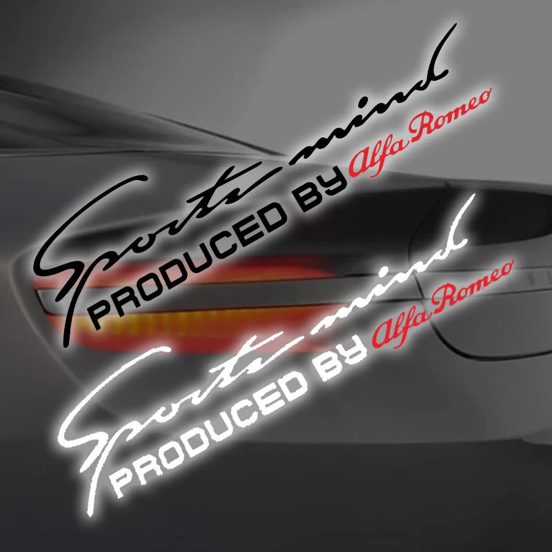 Светоотражающие наклейки для автомобиля на лампу бровей Спортивный Дизайн