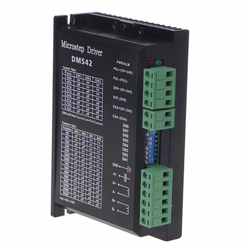 1 шт. микрошаговый драйвер DM542 для nema 23 двигателя M542/2M542 шаговый Шаговые