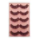 YSDO 5 пар толстых ресниц натуральные волосы ресницы 3D норковые драматические ресницы длинные ресницы ручной работы макияж P1 коробка искусственных ресниц