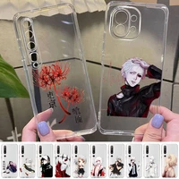 yndfcnb tokyo ghoul phone case for redmi note 5 7 8 9 10 a k20 pro max lite for xiaomi 10pro 10t
