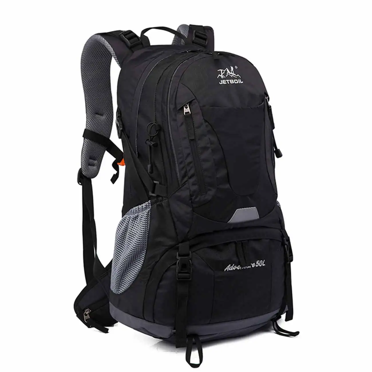 Koop 50L Bergbeklimmen Tas Waterdicht Grote Capaciteit Camping Rugzak Avontuur Reistas Voor Outdoor Wandelen Klimmen
