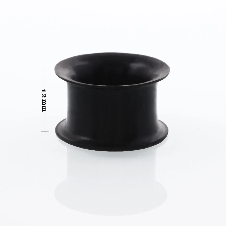 1 пара силиконовых ушных датчиков пробки для пирсинга и туннели 12 мм расширители