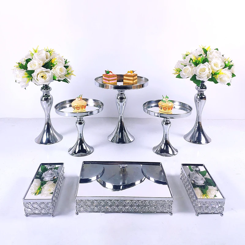 Оптовая продажа 8 шт. подставка для украшения свадебной вечеринки | Дом и сад