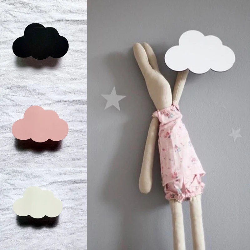 1 шт. милый Декор для детской комнаты в виде звездных облаков настенные крючки