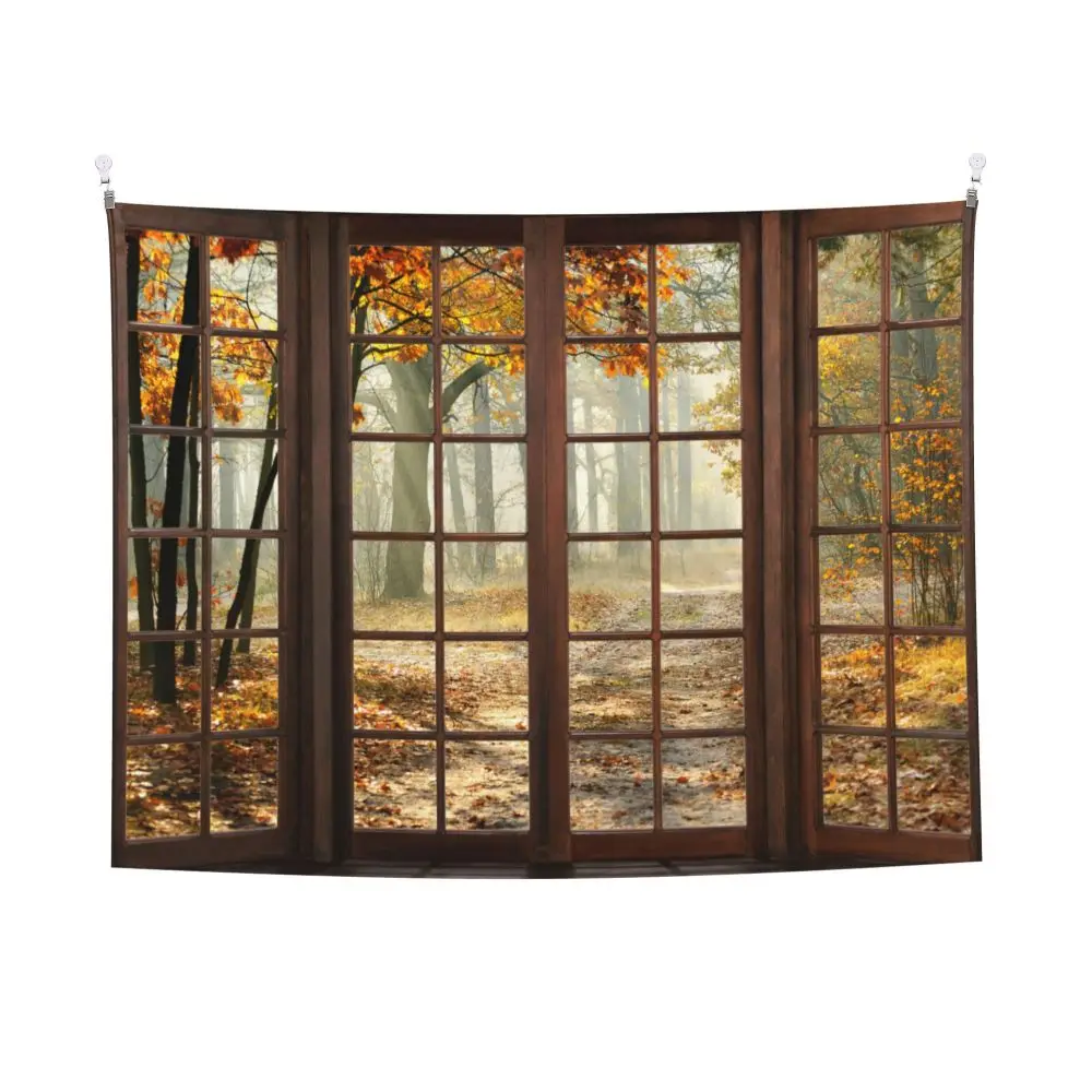 3d украшение для окна гобелен цветной полиэстеровый настенный подвесной