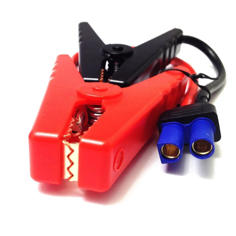 EC5 автомобильный Джампер с зажимами типа Аллигатор к разъему для 12 В портативной