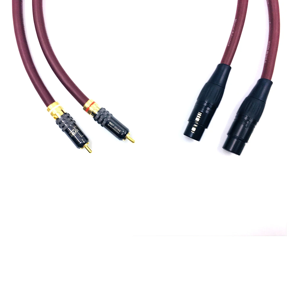 Halданных HIFI WBT-0144 RCA к XLR Женский кабель сбалансированный справочный